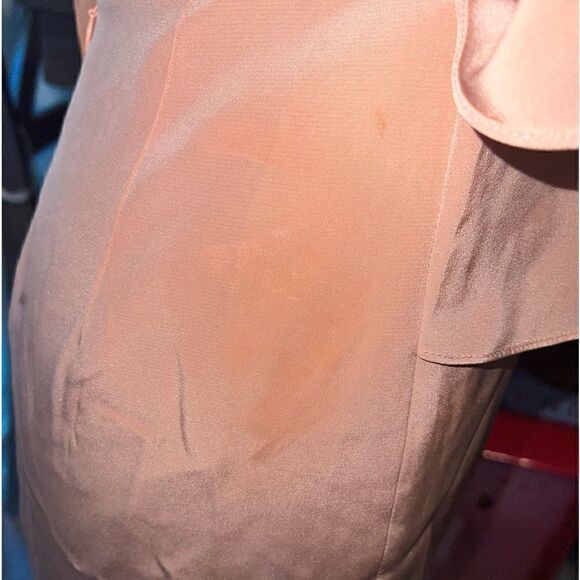 NWT Tibi Heavy Silk Cape Dress - Picture 9 of 10